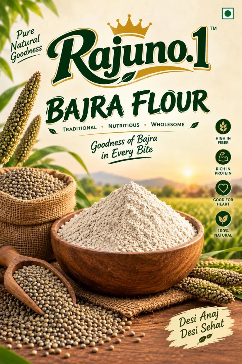 Bajra wheat flour